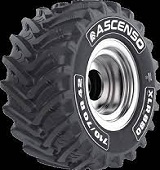 pneus ASCENSO 800/70 R38 178D TL XLR880 R1-W 800/70 R38 178D TL XLR880 R1-W