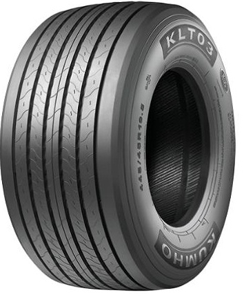 Neumaticos KUMHO 445/45 R19.5 160J 22PR TL KLT03 trailer Route C-B-1 445/45 R19.5 160J 22PR TL KLT03 trailer Route C-B-1