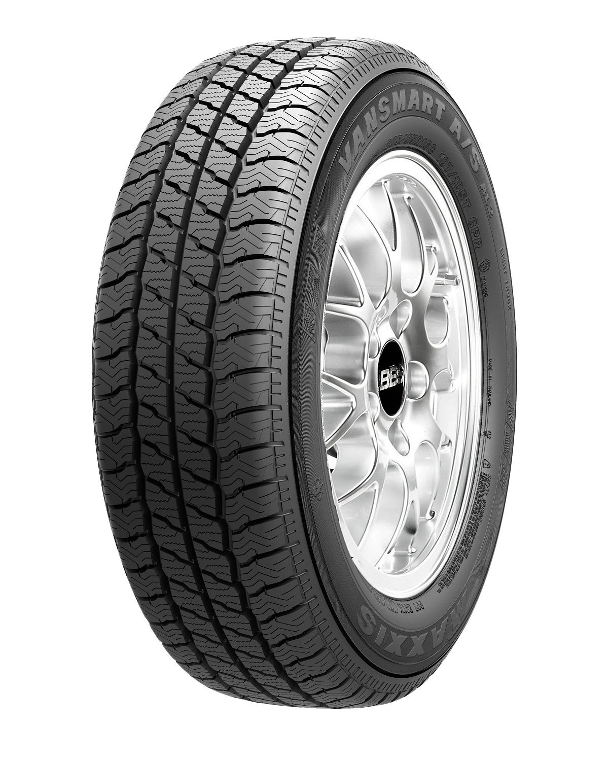 pneus MAXXIS 225/55 R17C 109H TL VANSMART A/S AL2 225/55 R17C 109H TL VANSMART A/S AL2