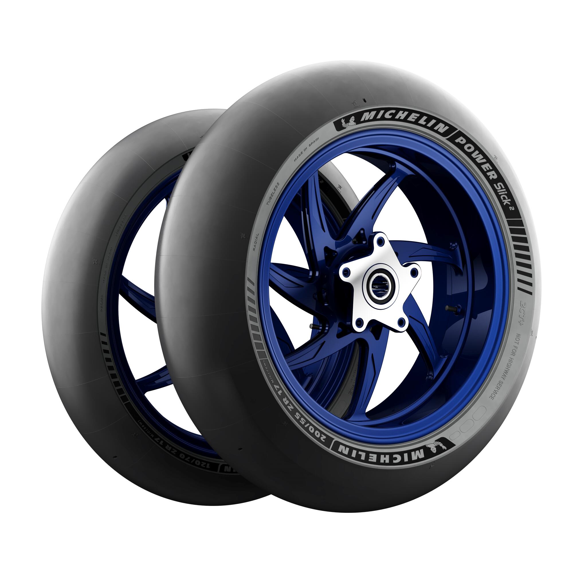 pneus MICHELIN 200/55 ZR17 78W TL POWER SLICK 2 (R) 200/55 ZR17 78W TL POWER SLICK 2 (R)