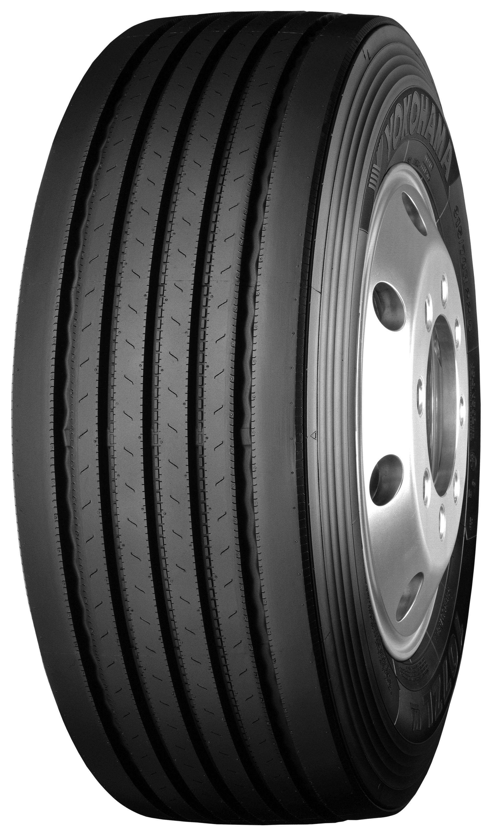 Neumaticos YOKOHAMA 315/70 R22.5 156/150L (154/150M) TL 107ZL steer Route C-B-2 315/70 R22.5 156/150L (154/150M) TL 107ZL steer Route C-B-2